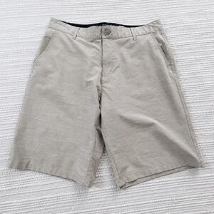 Ocean Pacific OP Grey Hybrid Board Shorts Mens 34 4-Way Stretch Vintage Y2K